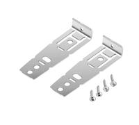 2Pcs Dishwasher Mounting Bracket, WD01X27759 Universal Iron Dishwasher Mounting Clips with Screws Adjustable Corrosion Resistant Sturdy Compatible with ADT521PGF6WS ADT521PGJ0BS ADT521PGJ0WS