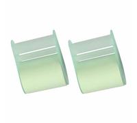 2Pcs Dispenser and Tape, Mini Dispenser Journaling Supplies Glue Tape Roller Funny Post It Notes for Walls Refrigerators Computers Tablets Office Desks (Green Sticky Notes with Holders)
