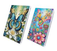 2pcs DIY 5D Acrylic Jewelry Box Kit for Adults (Butterfly)