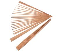 2pcs DIY Bamboo Japanese Folding Fan Frame for Crafting and Decor
