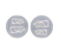 2Pcs DIY Silicone Nail Stamping Plate Dragon/Snake Nail Carving Molds Silicone Stamping Nail Art Molds Material Foot, Hand and Care