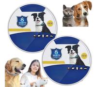 2Pcs Dog Collar,rep/ellent Adjustable Dog Collars,Do/g Insect Rep/ellent Co/llars,Do/g F/lea and Ti/ck Treatment,Waterproof D/og Co/llar,F/lea Col/lar for D/ogs,Calming Col/lar