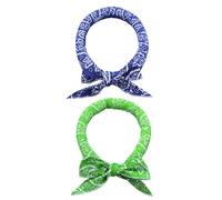 2Pcs Dog Cooling Bandana, Pet Summer Instant Cats Cooling Collar Scarf Breathable Scarf Hot Weather Neck Wrap Kerchief Accessories For Dogs Cats 100x5cm