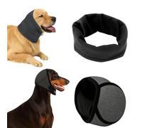 2pcs Dog Ear Defenders, Dog Snood for Noise Reduction During Fireworks and Thunder, Comfortable Head Wrap for Dogs with Sensitive Ears