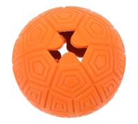 2pcs Dog Food Leaker Scarab Beetle Ornament Puzzle Slow Feeder Teething Toys for Puppies Pet Plaything Treat Dispensing Dog Toys Pet Slow Feeder Toy Red masticate Missing Ball Rubber (Blue 6x6x6cm)