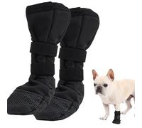 2pcs Dog Paw Protectors, Waterproof Dog Leg Wound Protector, Dogs Socks Paws Stop Licking, With Non Slip Sole, Breathable Lightweight Feet Covers, For All Dogs Breeds