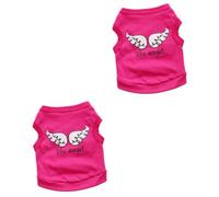 2pcs Dog Vest Summer Pet Clothes Dog Vests Pet Outfits Cute Dog Clothes Dog+clothes Dog Waistcoat Pet Shirts Spring and