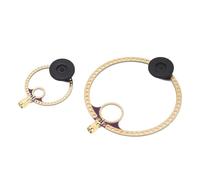 2PCS Donut UV UHF VHF FM Mini Loop Antenna,400M-470MHz Shortwave Active Receiving Antenna,Donut Antenna Shortwave Radio Antenna for Hfdy Malahiteam DSP2 Radio Receiver