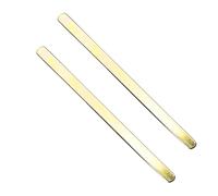 2Pcs Door Knob Spindle, 130mm Long Spare Handle Spindle Bar Replacement Iron Square Spindle, 8mm Diameter