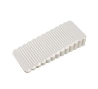 2Pcs Door Stopper, Closer Security Wedge Large Rubber Stops for Home Office Gray