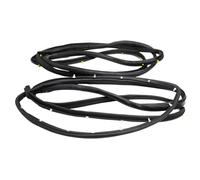 2Pcs Door Weather Strip Left and Right Rear Rubber Weatherstrip Seal for Hyundai for Tucson 2010-2015 831402S000 831302S000 Car Door Seal