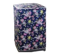 2pcs Double Cylinder Washing Machine Cover Drum Cloth Opening Semi Automatic Upper for Washers and Dryers(Blue A)