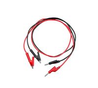 2Pcs Double End Test Leads Wire Line Silicone Banana Plug To Alligators Clip Cable Connector For Efficient Electronic Testing And Maintenance