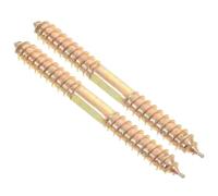 2pcs Double Ended Threaded Cane Connector Bolt M8 Steel Replacement