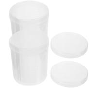 2pcs Double Layer Fruit Storage Container and Removable Drain Basket | Sealed Lid, PP Construction, Design, Cold and Heat Resistant, for Refrigerators, Vegetables, Students and Home Cooks