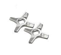 2pcs Double-sided Meat Grinder Knife #5 Blade Compatible For Bosch MFW22010 3502W 3630A CNFW3A Compatible For Zelmer 586.5 ZMM0805 Kitchen Appliance Parts