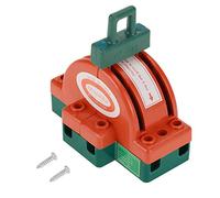 2pcs Double Throw Knife Switch,32A AC 220V 2 Pole Safety Disconnect Switch,Electric Power On Off Control Semicircular Breaker, for Fail-Safe Circuit Breaker, Switching In Backup Generator Etc