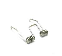2pcs Double Torsion Spring Electric Hair Clipper Replacement Spring Stainless Steel Micro Spring (Size : 2pcs)