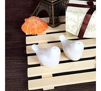 2pcs Doves Birds Salt and Pepper Shakers Set Pots Spice Cruet Caster Seasoning Container