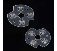 2Pcs Dpad Key Button Metal Patch D Pad Abxy Conductive Film Metal Dome Snap for Xbox One Game Joysticks Xbox One Controller Xbox One Slim Controller