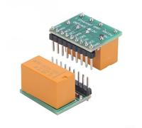 2Pcs DPDT Relay Module DC 5V 12V Reverse Polarity Switch for Arduino | Space-Saving PCB Board with Terminal for DIY Electronics Projects and Industrial Automation Control Systems