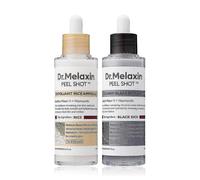 2PCS Dr.Melaxin PEEL SHOT GLOW EXFOLIANT RICE AMPOULE (WHITE RICE/BLACK RICE)_jg 1pc rice