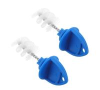 2pcs Draft Beer Faucet Cleaning Brush Blue Pbt Plug