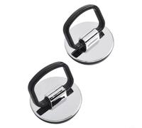 2pcs Drain Cover 46mm Handle for Sink 42-46mm | Polished chrome finish, rust resistant ABS, PVC material, stylish look, long lasting durability