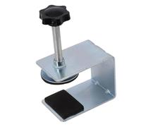 2Pcs Drawer Front Installation Clamps Stainless Steel C Silver Fixing Clip Panel Clips Cabinet Furniture Accessories for Repair