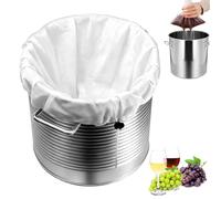 2PCS Drawstring Straining Bag 56 * 66CM, Muslin Cheese Cloths Strainer Large for Straining Home Cold Brew Bag Wine Jam Fruits Food Nut Milk Yogurt Jelly Bag Making Reusable 26 Inches * 22 Inches