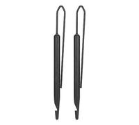 2Pcs Dreadlock Crochet Hook DoubleEnded Antislip Interlocking Tool for DIY Hairstyling - Ideal for Sisterlocks, Braids & Updos