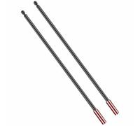 2pcs Drill Bit Extension Holder 12inch 300mm Long Magnetic Impact Driver Bar Hand-Held Reach Screwdriver 1/4" Hex Shank Bit Holders for Screws Nuts Drill