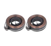 2Pcs Drill Press Spring Feed Return Coil Assembly Steel 1540mm for Z512-2 Z512-2A Z512B Coil Spring