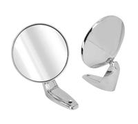 2PCS Driver Passenger Side Replacement Classic Round Universal Mirror for Belvedere Fury III GTX, 2802834 Side Mirrors Car Door Side View Mirror Reflection Mirrors