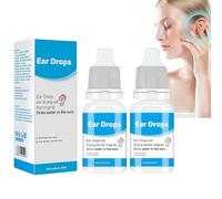 2PCS Drops for Swimmers Ear,Swimmers Ear Drying Drops Adult Earache Drops,Adult Ear Drops Earache Drops,Excessive Hardened Ear Wax Removal,Ear Wax Removal Drops,Swim Ear Drops,Blocked Ears Treatment