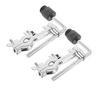 2pcs Drum Cymbal Extension Clamp Adjustable Mounting Bracket for Drum Set
