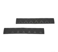 2Pcs Drum Grips Anti-Slip Sweat Absorbing Covers for 5A 7A 5B 7B - Heat Shrink Installation Black Blue Red Yellow Green(Black)
