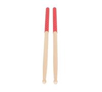 2PCS Drum Sticks, 15.7in Classic Maple Wood Tip Drumsticks Wood Tip Drumsticks for Students and Beginners Musical Instrument Percussion Accessories (Fish Scale Pattern)