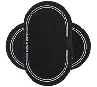 2pcs Drum Strengthen Pad for Bass Drum Heads, Double Layer | Tpe Finished Surface, Controlled Ring, for Live Gigs, Practice Sessions, Sound Engineers and Drummers