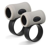 2Pcs Drumstick Control Clip Finger Ring Auxiliary Grips Anti-slip Silicone Drum Accessories for Beginner Drummers