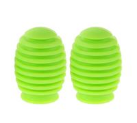 2pcs Drumstick Protection Covers 5a Pair Light Green Silicone