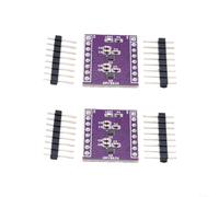 2Pcs DRV8837 Motor Driver Module, 1.8A Dual H-Bridge, for DC and Stepper Motors, Input voltage 1.8V-12V with overcurrent protection, compact PCB, for Arduino projects(Route 2)