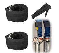 2PCS Drywall Stilts Straps - Adjustable Comfort Design Drywall Stilts Leg Bands Straps for Adults Plastering, Replacement Bands Accessories for Drywall, Painting, Insulation