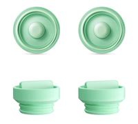 2pcs Duckbill Valves and 2pcs Diaphragm Compatible with Elvie Stride Pump Replacement Parts, Replace for Elvie Pump Valves Diaphragm Parts Accessories