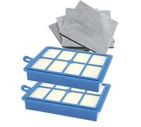 2PCS dust Hepa Filter H12 H13+4PCS Motor cotton filter,for Philips For Electrolux For AEG Vacuum Cleaner replacement parts