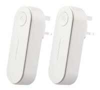 2PCS Dust Mite Allergy Controller Plug-In Freshener in Uk Mini Portable Lightweight Ultra Quiet Ultrasound Waves helps Allergies Eliminate Mites Suitable for Bedrooms Living Room Closets and Pet Rooms
