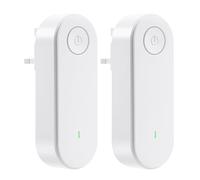 2PCS Dust Mite Controller, Ultrasonic Quiet Repeller Repellent Plug in Dustmite Killer, Portable Air Freshener for Breathing Asthma Allergies for Bedroom Living Room Toilet Pet Room, Safe to Human Pet