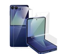 2pcs Dustproof Hydrogel Film for Samsung Galaxy Z Flip7 6.9 Inch Flip 7 Gel Film TPU Screen Protector Flexible HD Clear Fingerprint Unlocked Ultra Thin