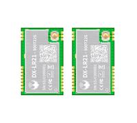 2PCS DX-LR21 No development required Semtech LLCC68 LORA UART Interface modulee AT Conman 868/915MHz 22 dBm 5KM Long Rang Compatible with Arduino CE FCC Certification (DX-LR22-900T22S * 2PCS)