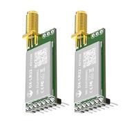 2PCS DX-LR22 No development required Semtech LLCC68 LORA UART Interface modulee AT Conman 410-475MHz/433MHz 22 dBm 5KM Long Rang Compatible with Arduino CE FCC Certification (DX-LR22-433T22D * 2PCS)
